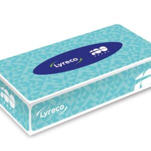 Ansiktsservett LYRECO 2-lags 100/fp