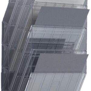 Blankettfack Flexiboxx A4L 6-fack klar