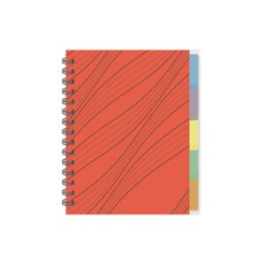 Ant.block A5 70g 150 blad med 5 avdelare