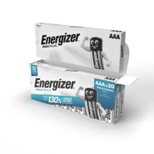 Batteri ENERGIZER Max Plus AAA 20/fp