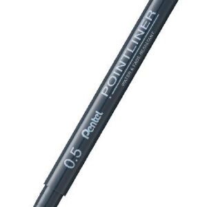 Fineliner PENTEL Pointliner 0,5mm grå