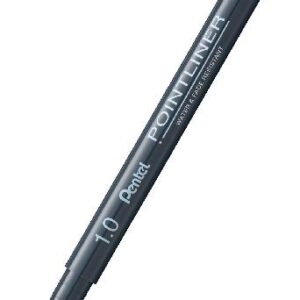 Fineliner PENTEL Pointliner 1,0mm svart