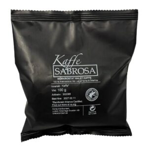 Kaffe SABROSA Mörkrost 100g 64/fp