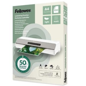 Laminat FELLOWES A4 Light Matt 100/fp