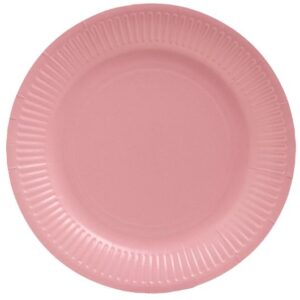 Tallrik PRONAPPE papper 23cm rosa 20/fp