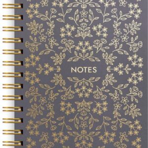 Anteckningsbok BURDE A5 Black Flower