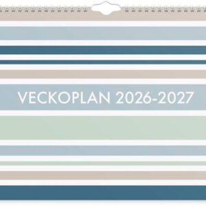 Väggkalender Veckoplan 26/27