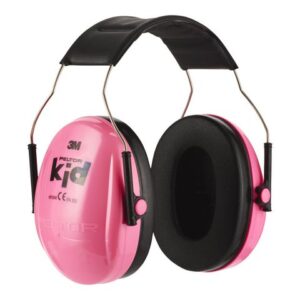 Hörselkåpa 3M PELTOR KID neonrosa