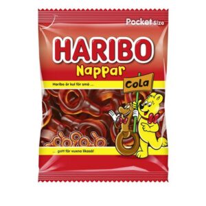 Godis HARIBO Nappar Cola 80g