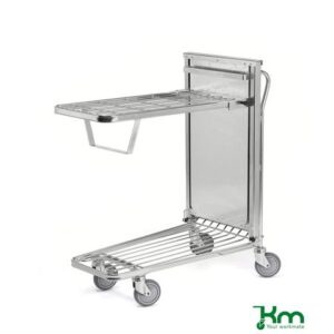 Butiksvagn fjädrande hyllplan