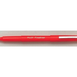Fineliner PILOT 0,4 röd