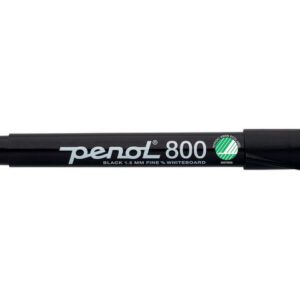 Whiteboardpenna PENOL 800 rund svart