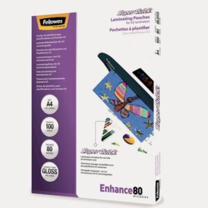 Laminat FELLOWES A4 80mic quick 100/fp