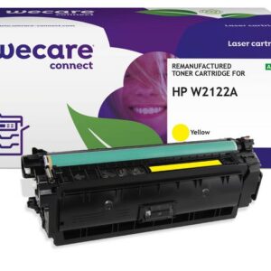 Toner WECARE HP W2122A 212A 4,5K gul