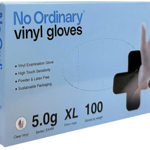 Vinylhandske NO ORDINARY f-fri XL 100/fp