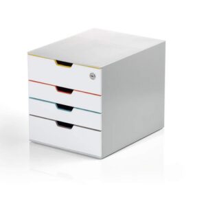 Blankettbox DURABLE Varicolor 4 Safe vit