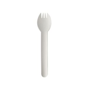 Sporks papper sked/gaffel 160mm 100/fp