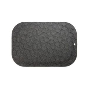 Arbetsplatsmatta STANDUP 53x77cm svart