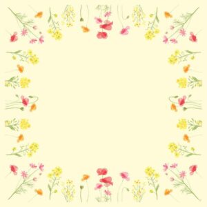 Snibbduk DUNICEL Poppy 84X84cm 20/fp