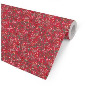 Julpapper Skimmia 57cmx154m