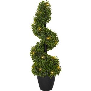 Dekorationsträd Buxbom LED 65cm