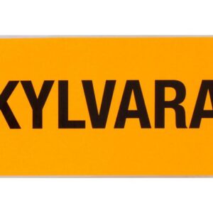 Varningsetikett Kylvara 500/rl