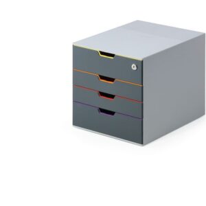Blankettbox DURABLE Varicolor 4 Safe grå