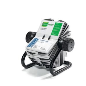 Visitkortssnurra DURABLE VISIFIX svart