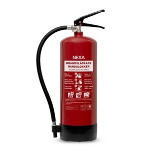Brandsläckare NEXA 6kg pulver 55A röd