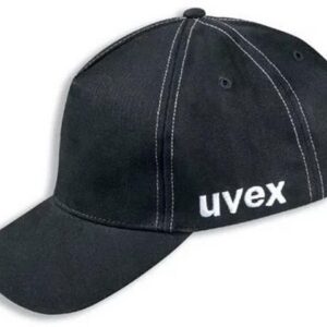 Stötskyddskeps UVEX U-cap svart 55-59cm