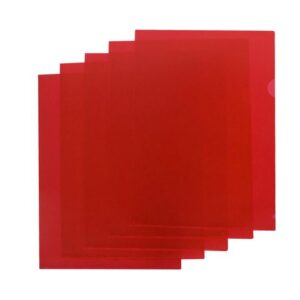 Aktmapp PETTER kraftig A4 0,18 röd