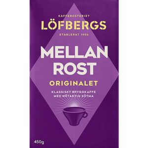 Kaffe LÖFBERGS Mellanrost brygg 450g