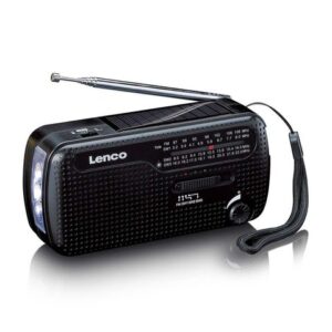 Vevradio LENCO Ficklampa+Powerbank