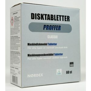 Maskindisk PROFFER Classic tabs 60/fp