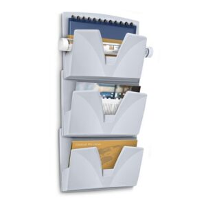 Blankettfack LYRECO 3-fack ljugrå