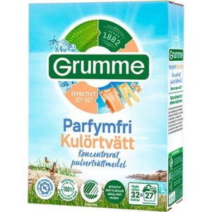 Tvättmedel GRUMME Kulörttvätt 1,12kg