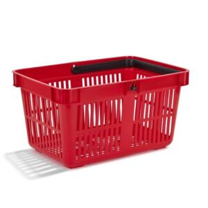 Kundkorg 27L röd