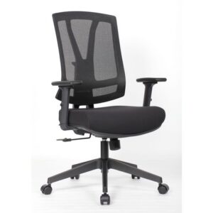 Konstorsstol LYRECO Orion mesh svart
