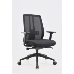 Kontorsstol LYRECO Pegasus mesh svart