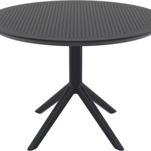 Bord SIESTA Sky runt 105cm svart