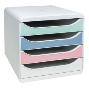 Blankettbox Bigbox Autentik 4låd. pastel