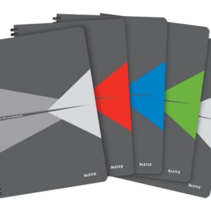 Anteckningsblock LEITZ A4 linj mix