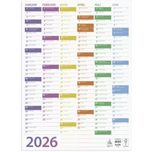 Väggblad Trend 2026