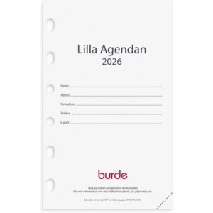Compact kalendersats Lilla agendan 2026