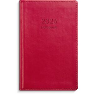 Fickagenda 2026 röd
