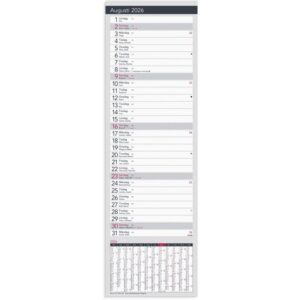 Stor Bordskalender Elegant 2026