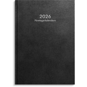 Företagarkalendern 2026 svart