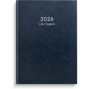 Liten Dagbok 2026 blå