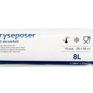Fryspåse LDPE 8L 36my 15/rl