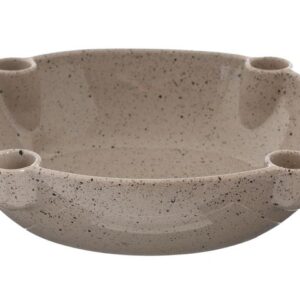 Adventsljusstake 21,7cm grå